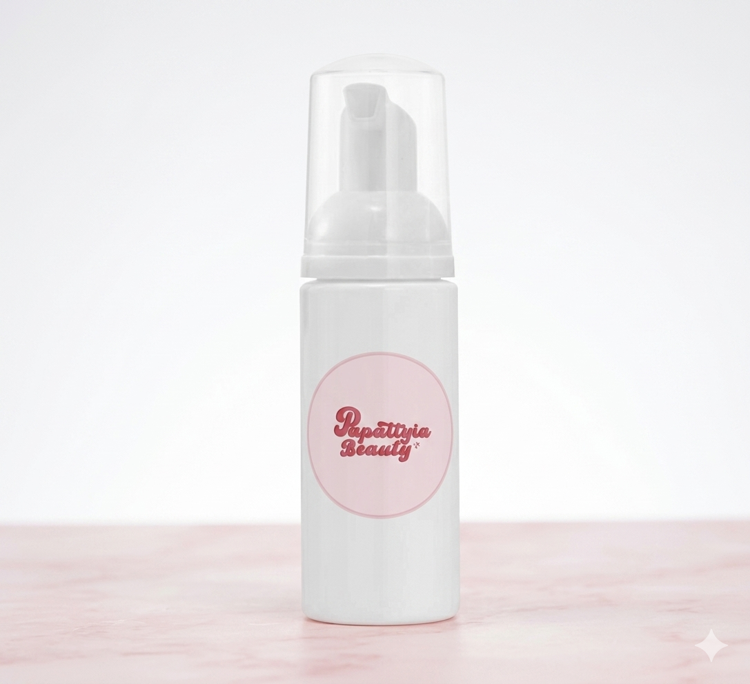 غسول التفتيح المضاعف بالورس اليمني - Foam Face Cleanser
